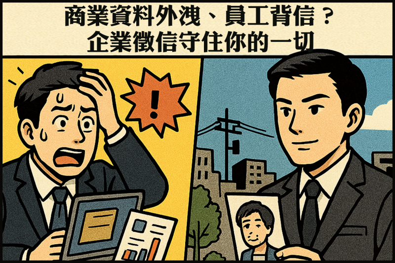 商業資料外洩、員工背信?企業徵信守住你的一切.jpg 商業資料外洩、員工背信?企業徵信守住你的一切.jpg