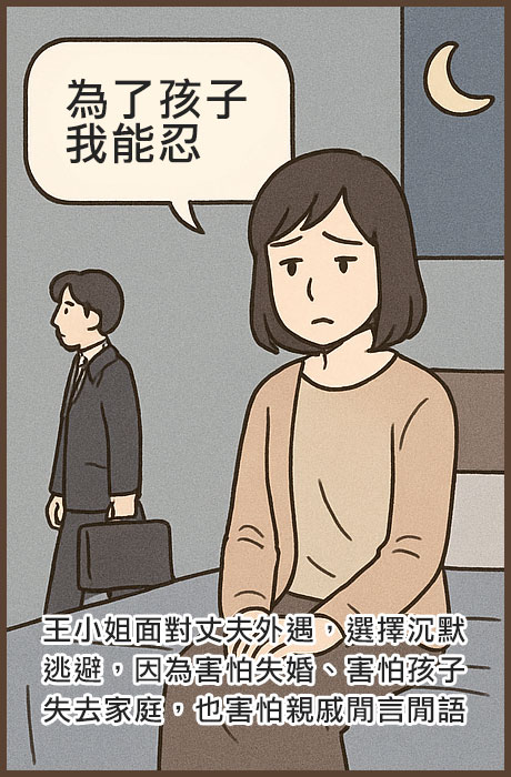 為了孩子,我能忍